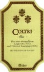 Fattorie Melini Coltri Vineyard 1 1994 Front Label