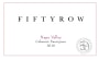 Fiftyrow Vineyards Cabernet Sauvignon 2010 Front Label