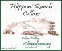 Filipponi Ranch Cellars Chardonnay 2013 Front Label