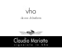 Claudio Mariotto Colli Tortonesi Vho 2009 Front Label