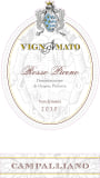 Vignamato Piceno Campalliano Rosso 2010 Front Label