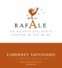 Vignerons Catalans Rafale Cabernet Sauvignon Rouge 2011 Front Label