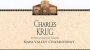 Charles Krug Napa Valley Chardonnay 1997 Front Label