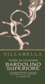 Vigneti Villabella Bardolino Superiore Classico Terre di Cavagion 2007 Front Label