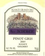 Vignoble Andre Scherer Goldert Pinot Gris 2005 Front Label