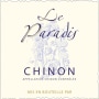 Vignoble du Paradis Chinon Le Paradis 2015 Front Label