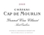 Vignobles Capdemourlin Saint-Emilion Chateau Cap de Mourlin Grand Cru 2005 Front Label