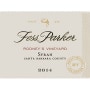 Fess Parker Rodney's Vineyard Syrah 2014 Front Label
