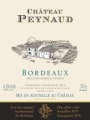 Vignobles Chaigne et Fils Chateau Peynaud Blanc 2014 Front Label