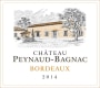 Vignobles Chaigne et Fils Chateau Peynaud-Bagnac 2014 Front Label