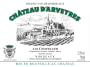 Vignobles Chatelier - Cantelaudette Chateau d'Arveyres Blanc 2015 Front Label