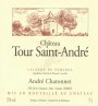 Vignobles Chatonnet Tour Saint-Andre Andre Chatonnet 2007 Front Label