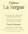 Vignobles Chatonnet La Sergue Pascal Chatonnet 2015 Front Label