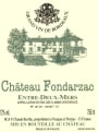 Vignobles Claude Barthe Chateau Fondarzac 2008 Front Label