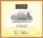Cline Oakley Vin Blanc 2000 Front Label