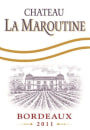 Vignobles Darriet Bordeaux Chateau La Maroutine Rouge 2011 Front Label