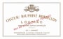 Vignobles Darriet Loupiac Chateau Dauphine Rondillon 2009 Front Label