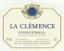 Vignobles Dauriac Pomerol La Clemence 2015 Front Label