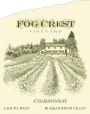Fog Crest Vineyard Laguna West Chardonnay 2013 Front Label