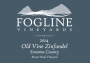 Fogline Vineyards Mattei Road Vineyard Old Vine Zinfandel 2014 Front Label
