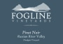 Fogline Vineyards Floodgate Vineyard Pinot Noir 2012 Front Label