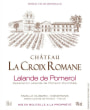 Chateau La Croix Romane Lalande de Pomerol 2010 Front Label