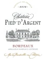 Vignobles Dubourg Bordeaux Chateau Pied d'Argent 2012 Front Label