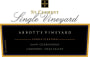 St. Clement Carneros Abbott's Vineyard Chardonnay 2006 Front Label