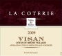 Vignobles La Coterie Cotes du Rhone Villages Visan 2009 Front Label