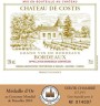 Vignobles Laurent Mazeau Chateau de Costis 2014 Front Label