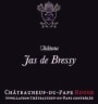 Vignobles Mousset-Barrot Chateauneuf-du-Pape Chateau Jas de Bressy Rouge 2013 Front Label