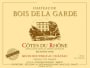 Vignobles Mousset-Barrot Cotes du Rhone Chateau du Bois de la Garde 2011 Front Label