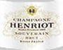 Joseph Henriot Souverain Brut Front Label