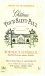 Vignobles Yung Bordeaux Chateau Tour Saint Paul Superieur 2008 Front Label