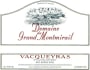 Vignobles Yves Cheron Vacqueyras Domaine du Grand Montmirail 2011 Front Label