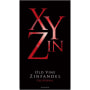 XYZin Old Vine Zinfandel 2018 Front Label