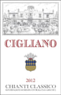 Villa del Cigliano Chianti Classico Cigliano 2012 Front Label