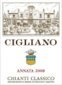 Villa del Cigliano Chianti Classico Cigliano 2008 Front Label