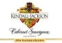 Kendall-Jackson Vintner's Reserve Cabernet Sauvignon 1996 Front Label