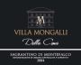 Villa Mongalli Montefalco Sagrantino Della Cima 2004 Front Label