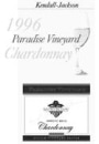Kendall-Jackson Paradise Vineyard Chardonnay 1996 Front Label