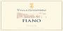 Villa Schinosa Fiano 2015 Front Label