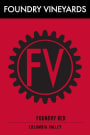 Foundry Vineyards FV Red 2012 Front Label
