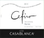 Vina Casablanca Cefiro Reserva Merlot 2013 Front Label