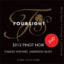 Foursight Wines Charles Zero New Oak Pinot Noir 2012 Front Label