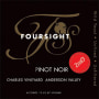 Foursight Wines Charles Zero New Oak Pinot Noir 2013 Front Label