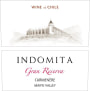 Vina Indomita Gran Reserva Carmenere 2013 Front Label