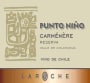 Vina Laroche Punto Nino Reserva Carmenere 2011 Front Label