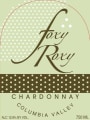 Foxy Roxy Wines Chardonnay 2014 Front Label