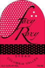 Foxy Roxy Wines Syrah 2013 Front Label